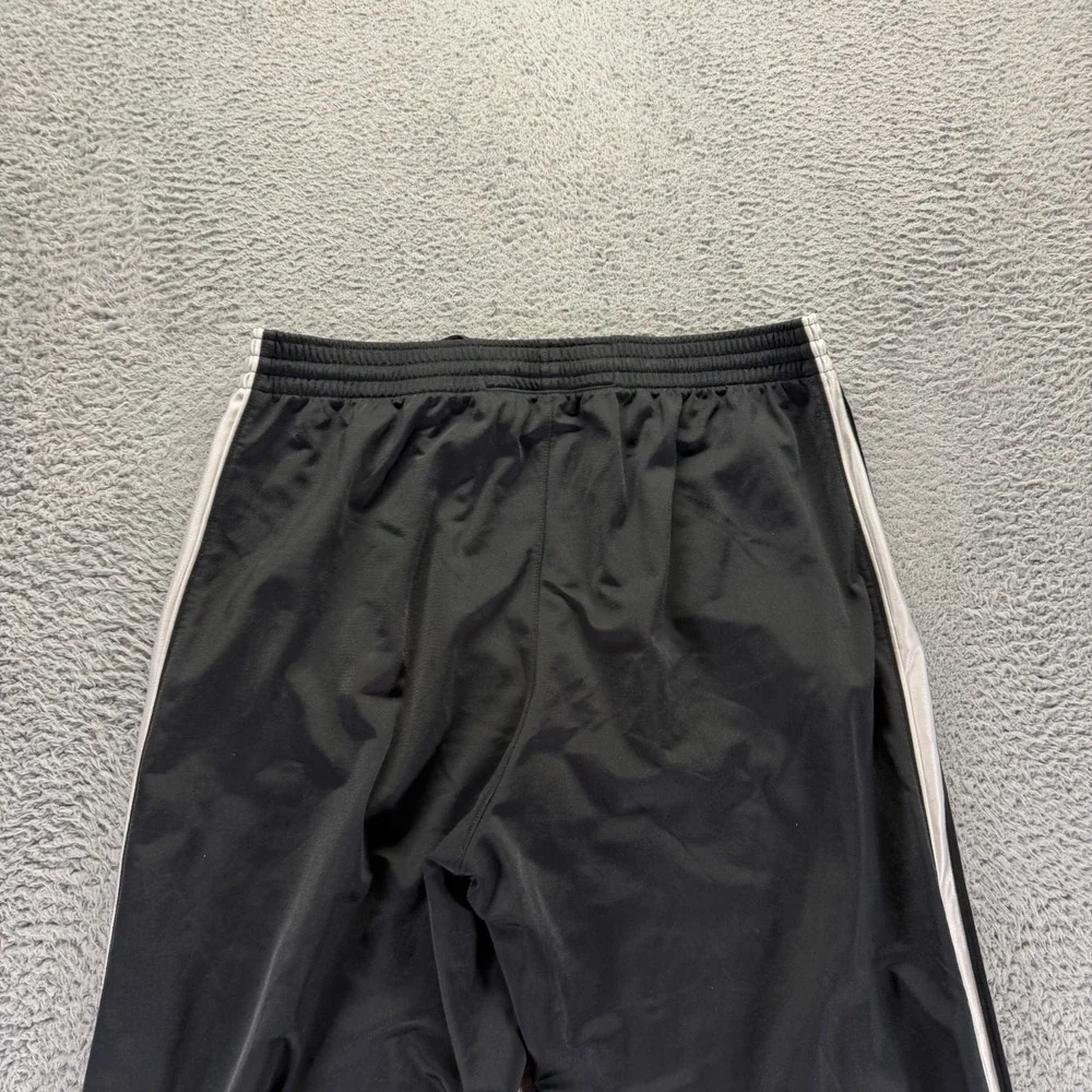 Vintage Nike Pant Mens 2XL Black Polyester Track Straight Basketball Performance